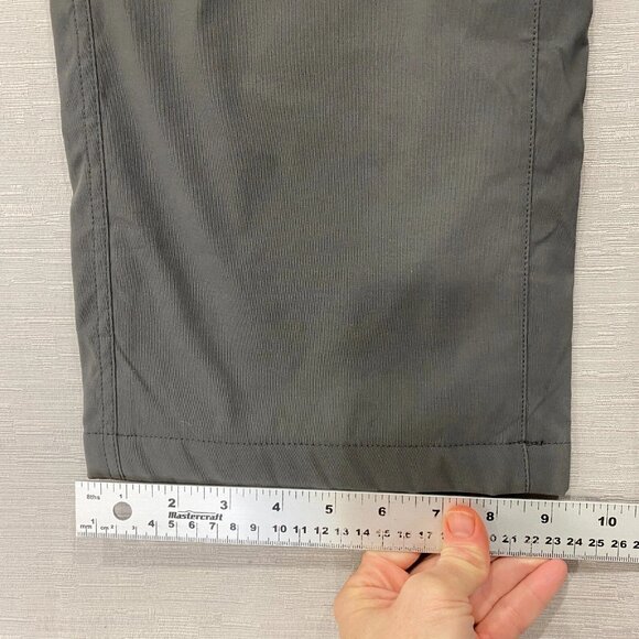 Eddie Bauer Fleece Lined Tech Pants Mens 36 x 32 Gray Water Repellent Insulated - Picture 13 of 15